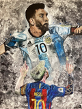 Lionel Messi - Fine Art Print